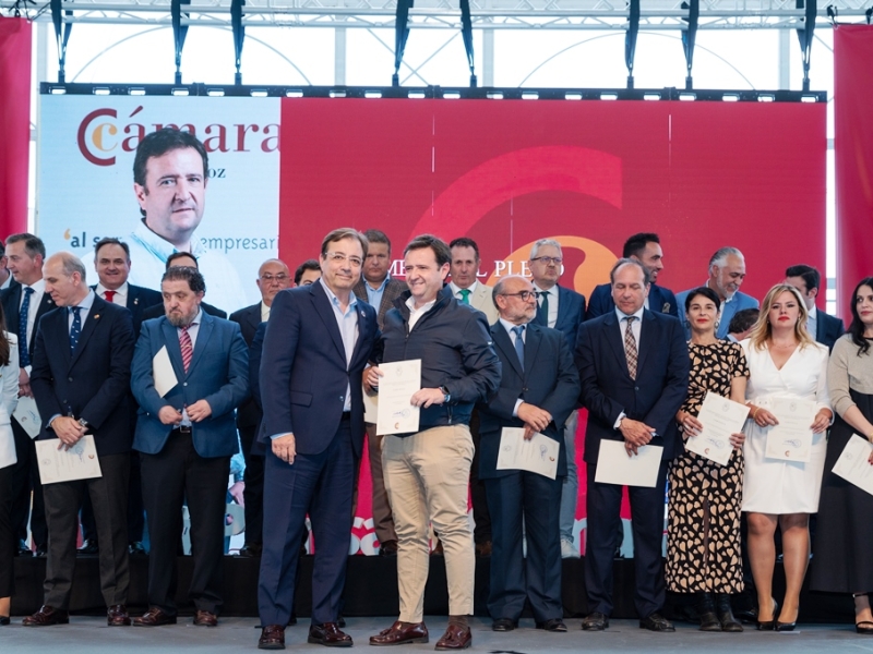 Se celebra el acto de presentación del nuevo Pleno de la Cámara de Comercio de Badajoz