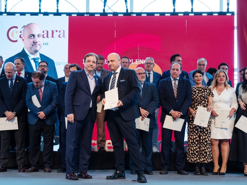 Se celebra el acto de presentación del nuevo Pleno de la Cámara de Comercio de Badajoz