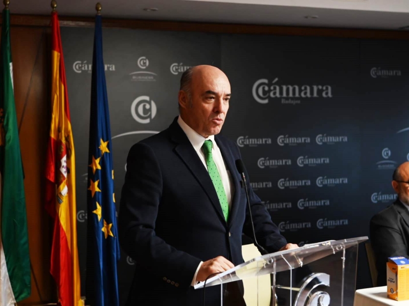 Mariano García Sardiña es reelegido presidente de la Cámara de Comercio de Badajoz