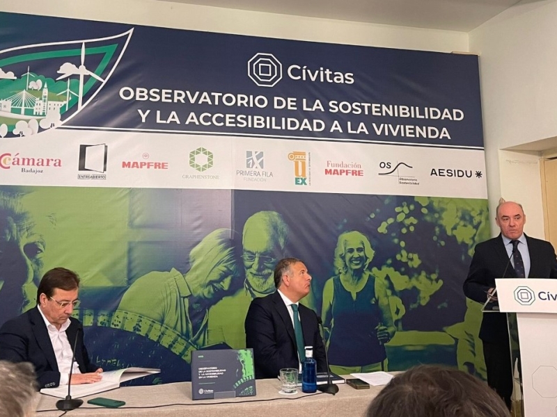 Se presenta la primera publicación del Observatorio de la sostenibilidad y accesibilidad de la vivienda en Extremadura 