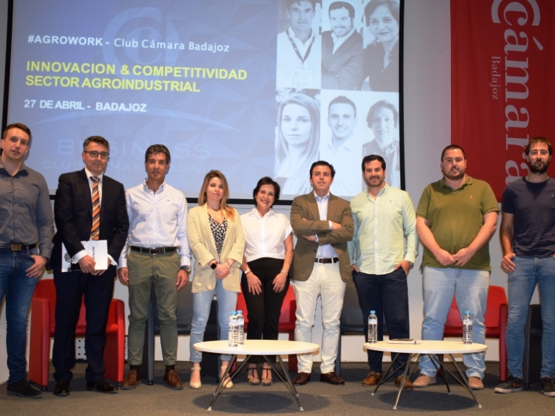 Celebrado con éxito el nuevo encuentro Agrowork de Club Cámara Badajoz