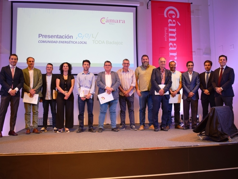 Se presenta la Comunidad Energética Local TODA Badajoz