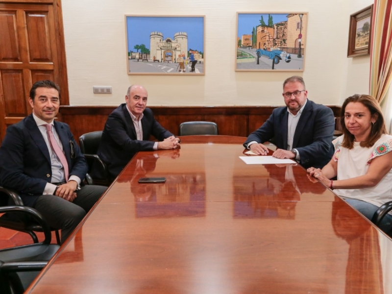 Reunión de colaboración entre Cámara y Ayuntamiento de Mérida