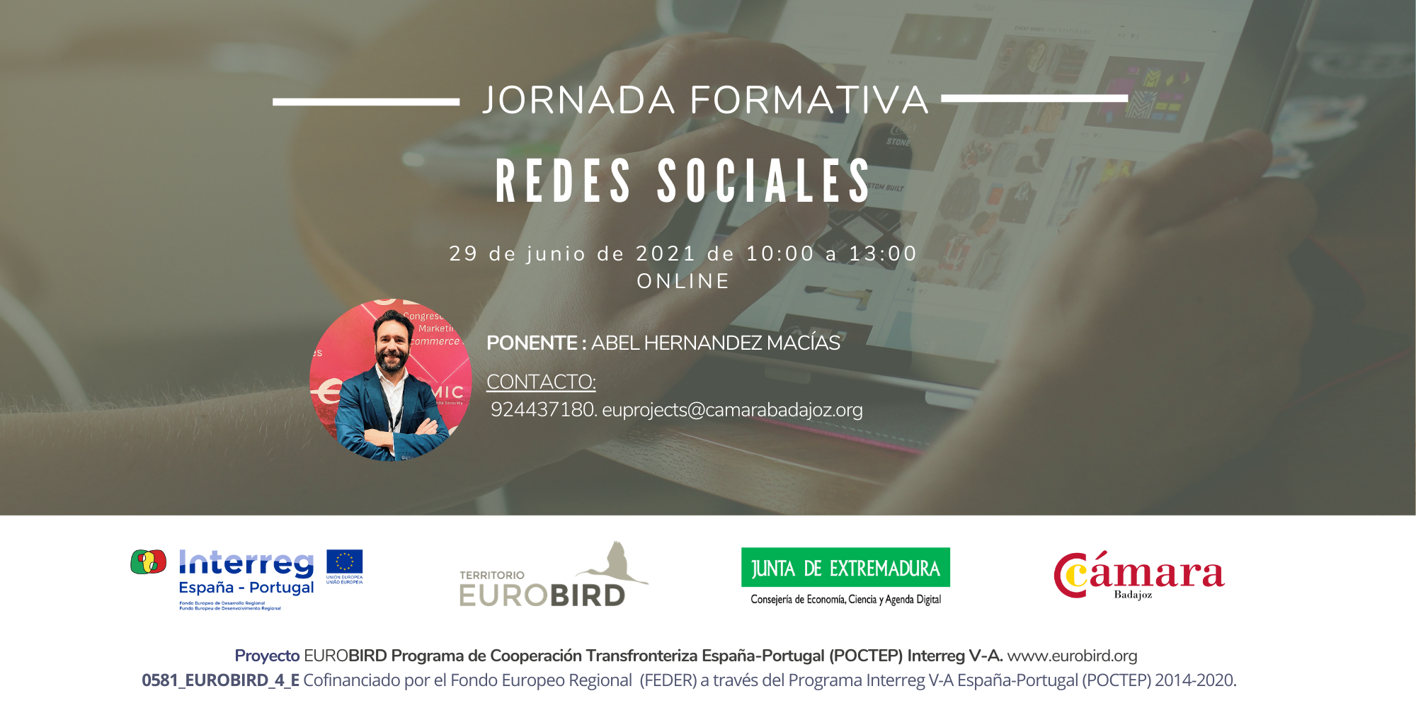 Jornada formativa EUROBIRD: REDES SOCIALES