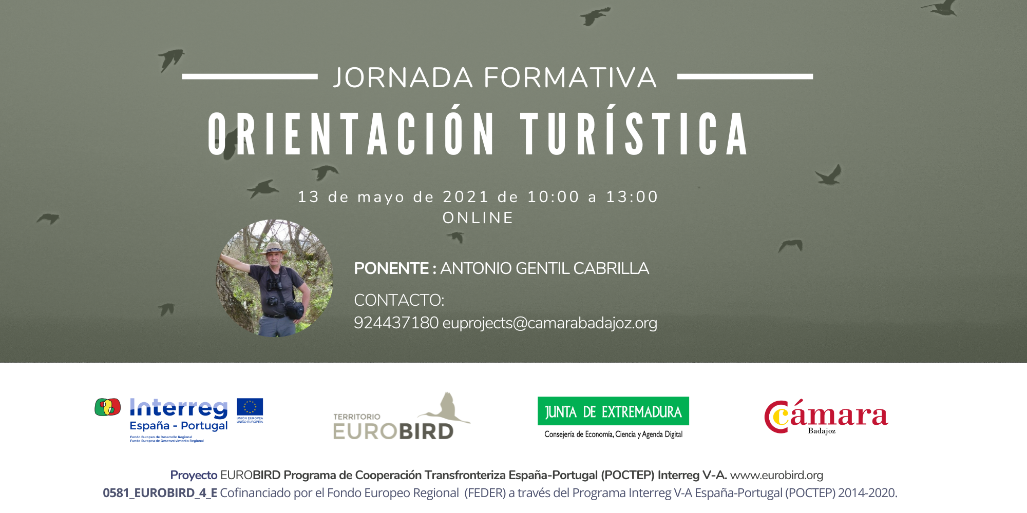 Jornada formativa EUROBIRD: ORIENTACIÓN TURÍSTICA