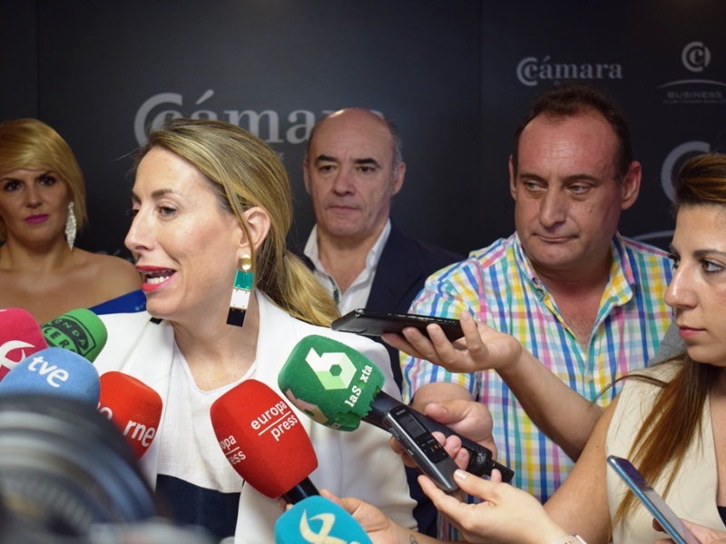 Importante encuentro entre  la presidenta del PP de Extremadura y el presidente de la Cámara