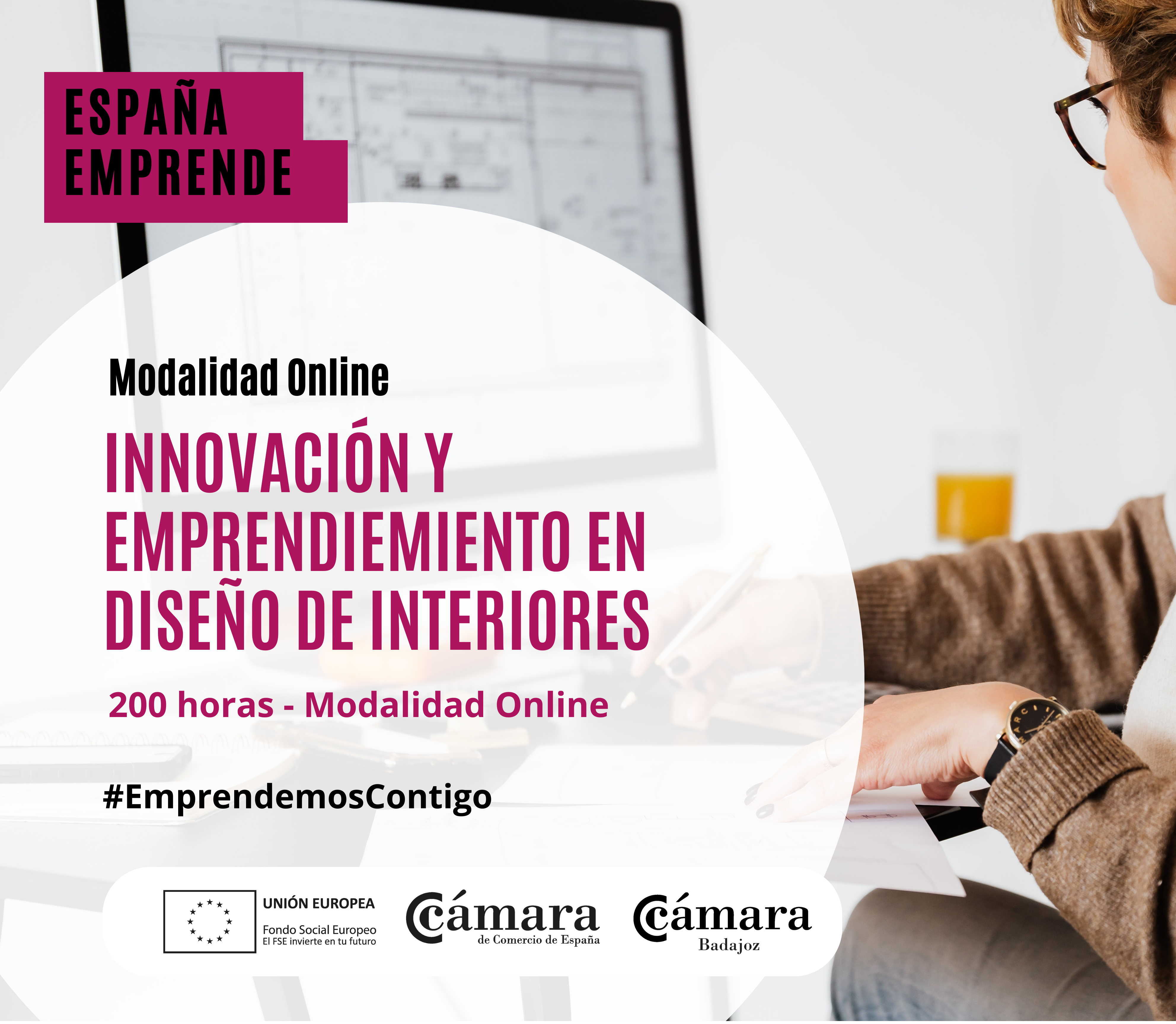 CURSO ESPAÑA EMPRENDE: INNOVACIÓN Y EMPRENDIEMIENTO EN DISEÑO DE INTERIORES