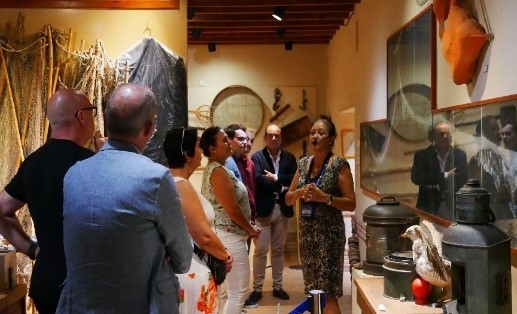 Visita en el marco de proyecto TourisMe