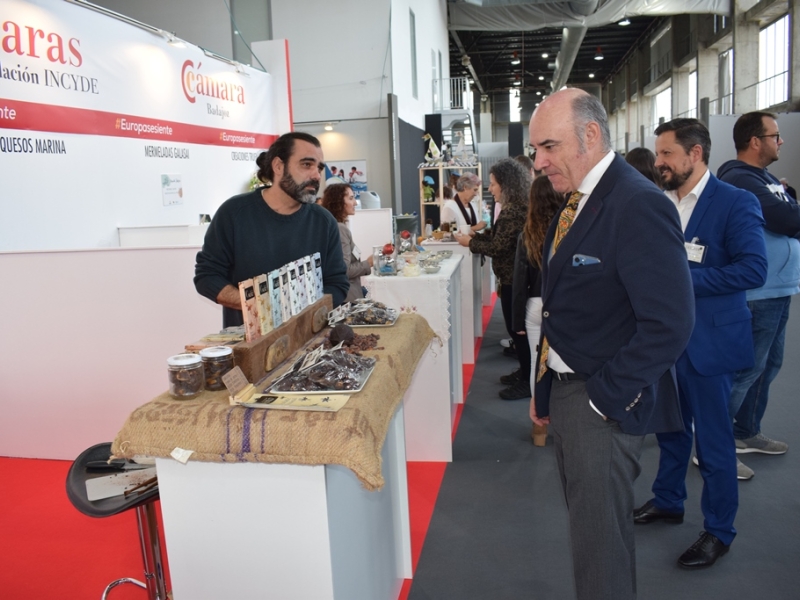 La Cámara impulsa el emprendimiento desde su stand en Fehispor