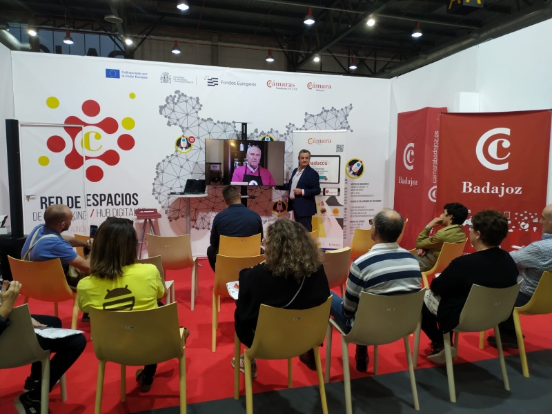 La Cámara impulsa el emprendimiento desde su stand en Fehispor