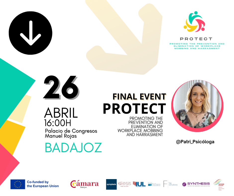 Final Event - Protect con @Patri_Psicóloga (Badajoz)