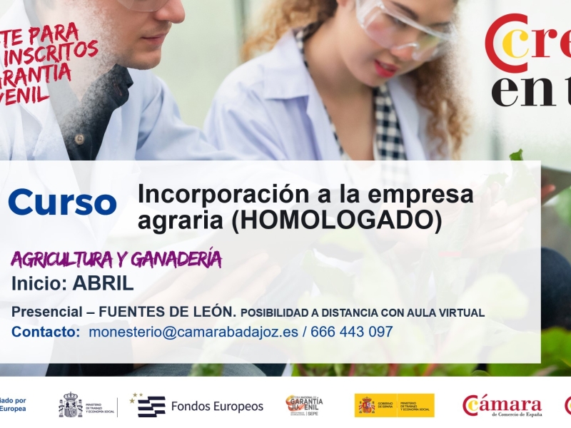 INCORPORACION A LA EMPRESA AGRARIA