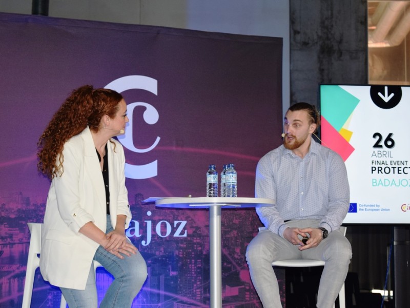 Un centenar de empresas se dan cita en el evento final del proyecto Protect de Cámara Badajoz