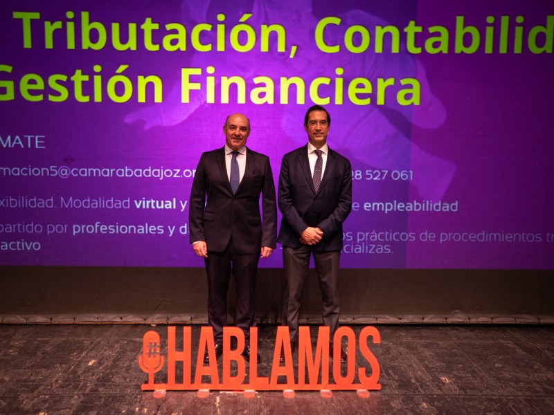 Mario Alonso Puig da las claves sobre la mentalidad de los número uno en el nuevo encuentro empresarial HABLAMOS de la Cámara de Badajoz