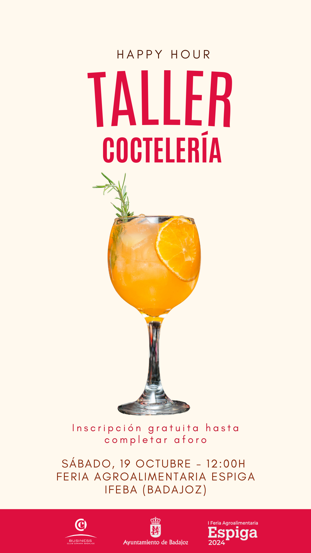 Actividad de coctelería: "Taller del Cuñado Bartender"