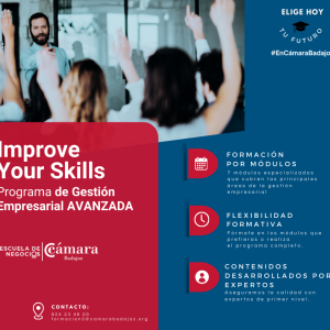 Nuevo Programa Formativo de Gestión Empresarial Avanzada Improve Your Skills