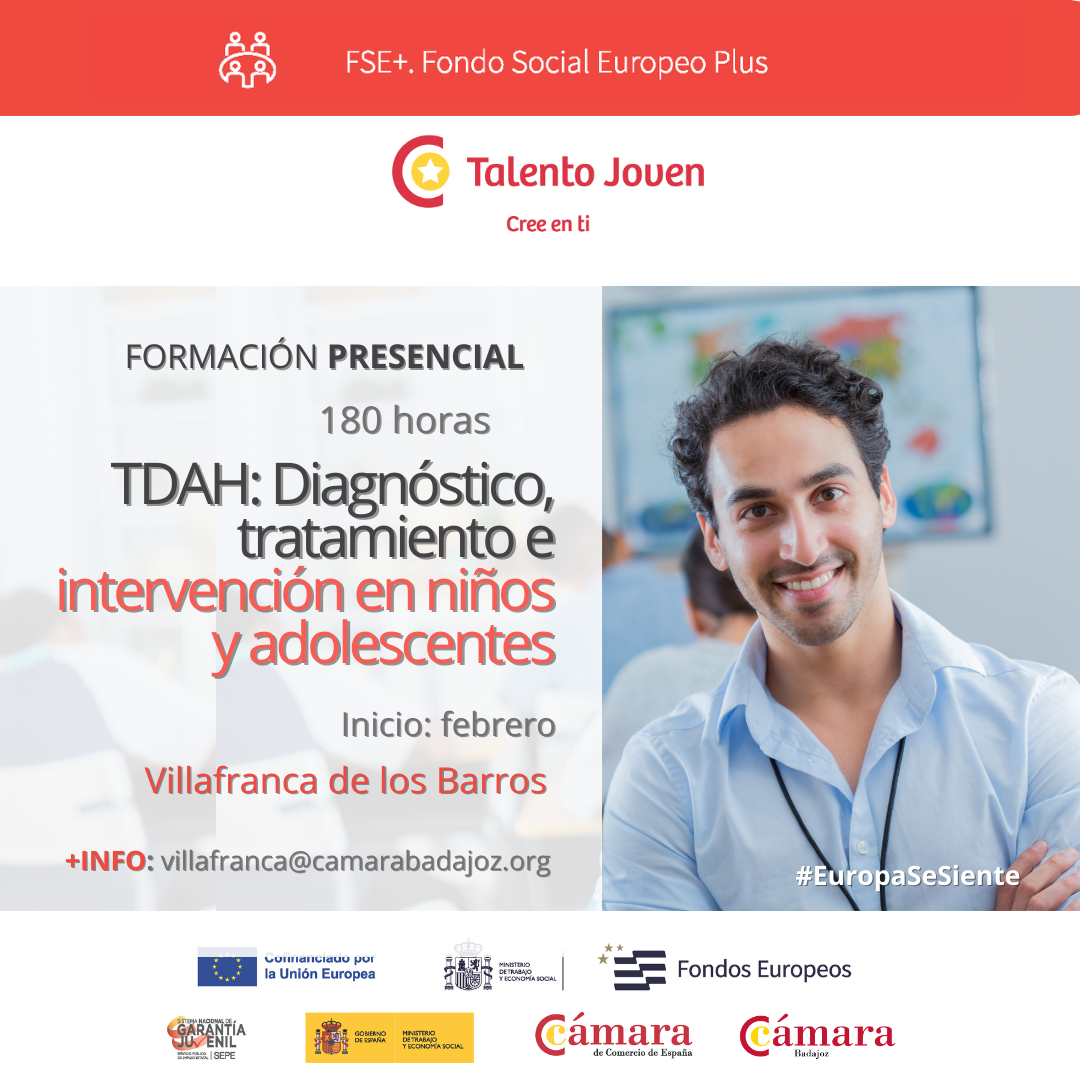 TDAH: Diagnóstico, tratamiento e intervención en niños y adolescentes.