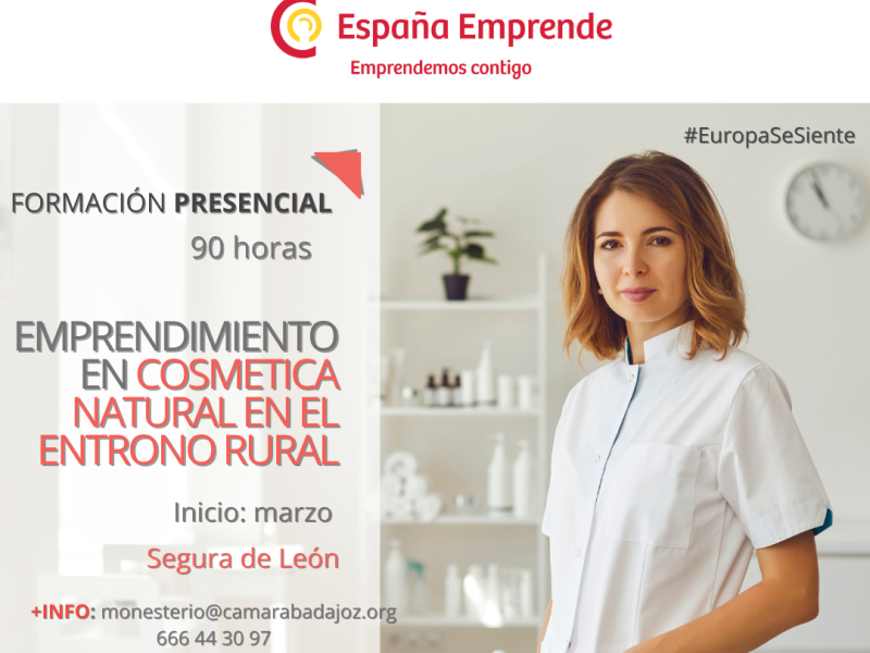 Emprendimiento en cosmética natural en el entorno rural