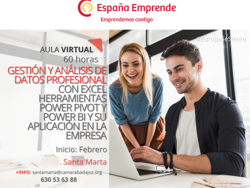 Gestión y Análisis de Datos Profesional con Excel y Herramientas Power Pivot y Power BI y su Aplicación en la Empresa