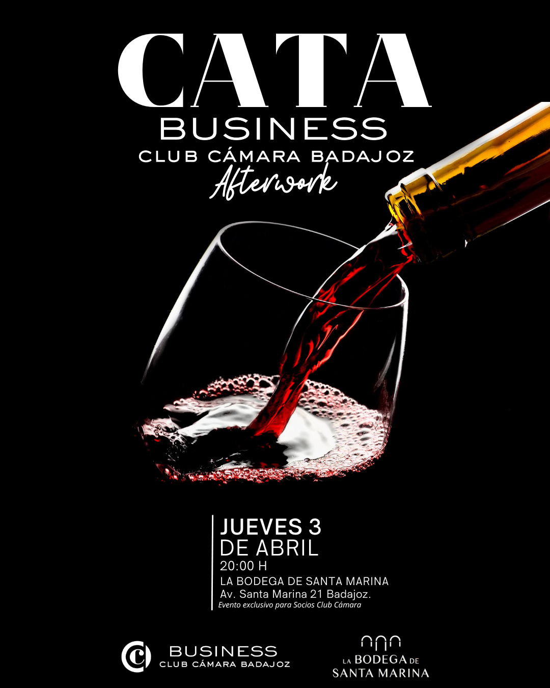 Afterwork Club Cámara: Cata de Vinos