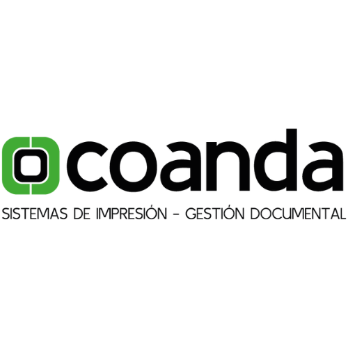 Logotipo oficial de la empresa COANDA