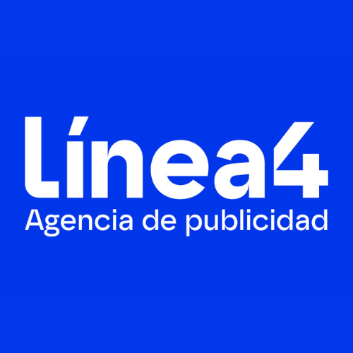 Logotipo oficial de la empresa LÍNEA4