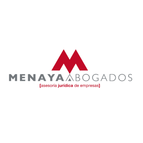 Logotipo oficial de la empresa MENAYA ABOGADOS