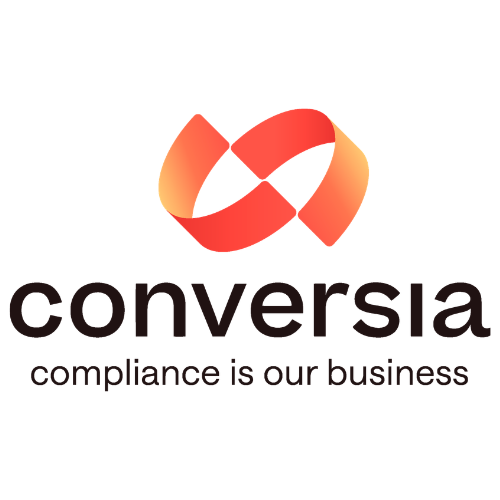 Logotipo oficial de la empresa CONVERSIA